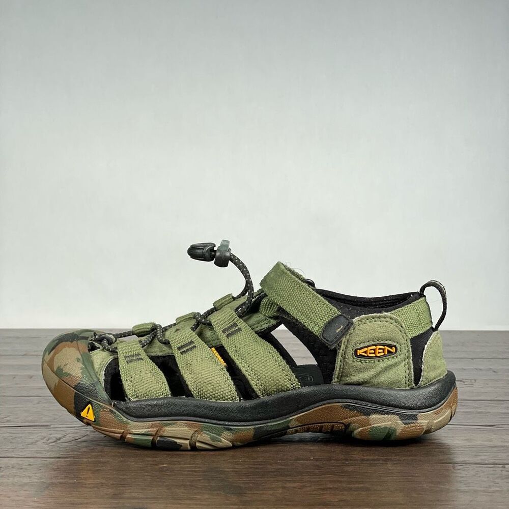Keen Kids Olive Green Camo Sandal